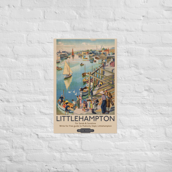 British Railways - Littlehampton Poster - Image 3