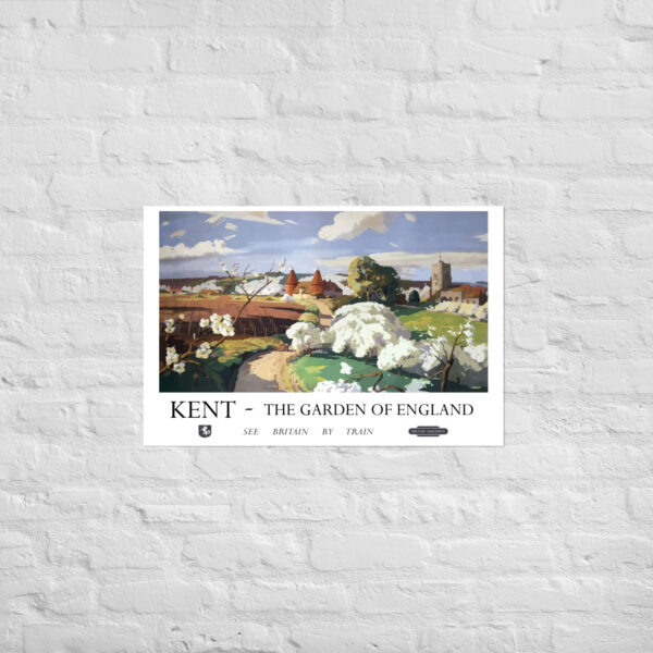British Railways - Kent Garden of England Poster - Image 3