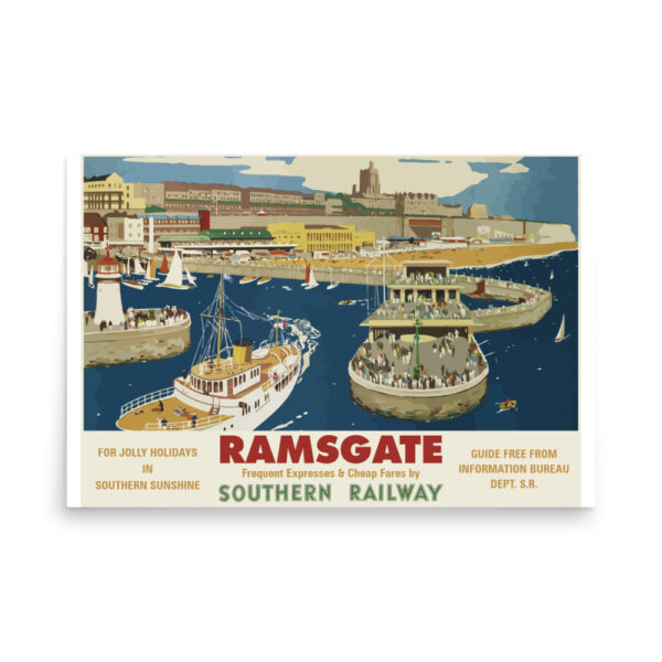 Southern Railway - Ramsgate 1920s Poster - Image 5