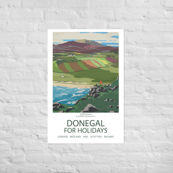 LMS - Donegal for Holidays Poster