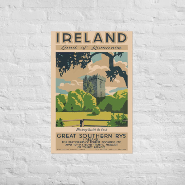 Ireland - Blarney Castle Poster