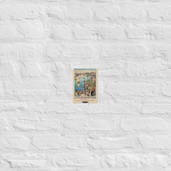 British Railways - Littlehampton Poster - Image 4