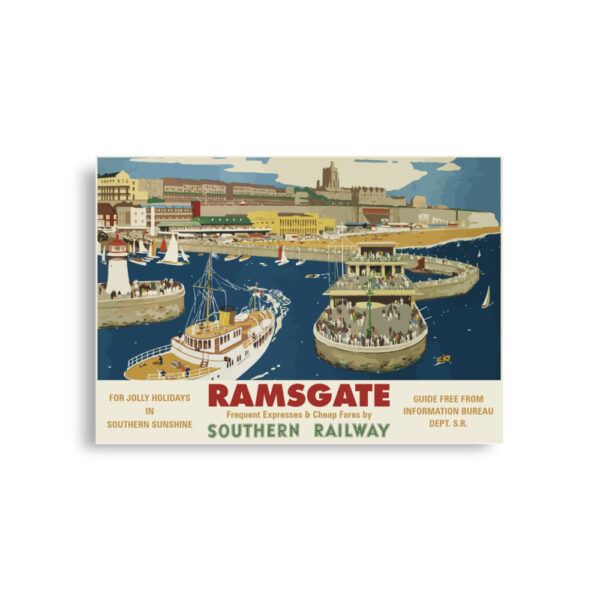 Southern Railway - Ramsgate 1920s Poster - Image 2