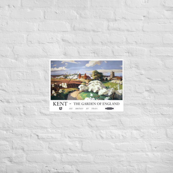 British Railways - Kent Garden of England Poster - Image 2